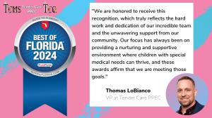 Tender Care PPEC Values Best of Florida