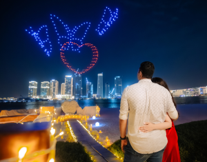 Drone Show Proposal in One&Only Royal Mirage, Dubai