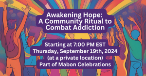 Banner to Promote Awakening Hope Event on September 19th