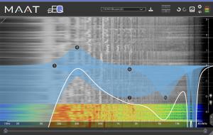 The user interface of MAAT’s multi–Architecture thEQblue in PicturePerfect™ mode