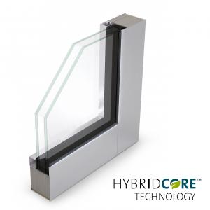 HYBRIDCORE™ Technology is what makes CONTRAFLAM® One clearer, lighter, and more sustainable than any other fire-resistive glass on the market.