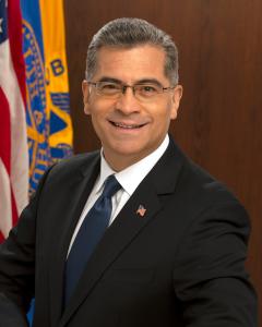 Photo of Secretary of the U.S. Department of Health and Human Services Xavier Becerra