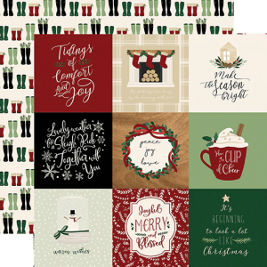 This 12x12 collection kit from Echo Park brings festive cheer with charming Christmas-themed designs, perfect for scrapbooking and crafts.