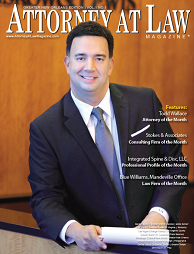 Todd Wallace, Attorney of the Month, Attorney at Law Magazine 2013