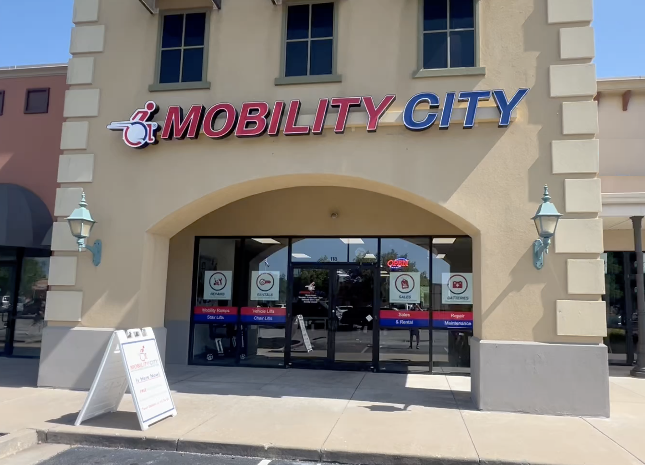 Picture of Mobility City of Rogers AR Storefront, located at 2603 West Pleasant Grove Road, Suite 118, Rogers, AK 72758 (479) 333-8206