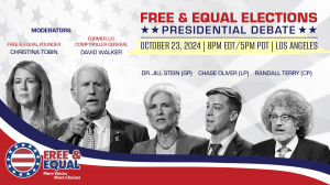 Free & Equal Presidential Debate October 23