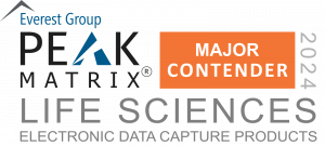 Everest Group PEAK Matrix names OpenClinica EDC Top Contender