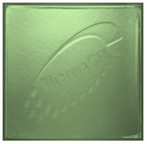 ThermaGEL 12'x12" Panel with embossed company brand