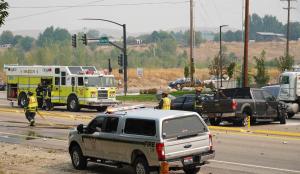 Car accident in Eagle, Idaho