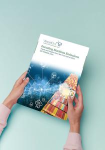 VesselBot's Decoding Maritime Emissions report cover