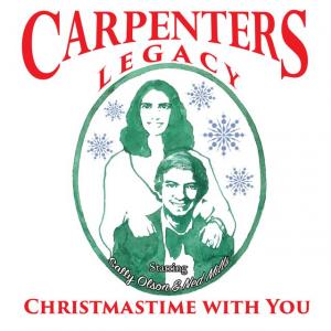 "Christmastime With You," the new holiday song in the classic style of Karen and Richard Carpenter by award-winning Carpenters tribute artists Sally Olson and Ned Mills.