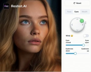 Reshot AI #1 AI photo editor for face expressions