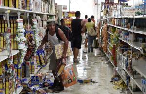 Looting After the Flood