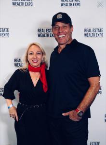 Business Etiquette Expert Maryanne Parker with The World's #1 Business Strategist Tony Robbins