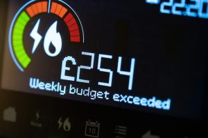 Smart Meter with Budget Exceeded Warning