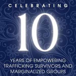 Made for Freedom, a social enterprise, is celebrating 10 years of empowering survivors of human trafficking through dignified employment. Each purchase from Made for Freedom supports the fight against human trafficking and helps provide opportunities for