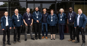 Orbital Gas Systems (an nZero Group company) South West office team, with MD Matt Allen (5th from left).