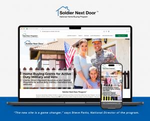 Soldier Next Door's Newley Revamped Easy Access Website