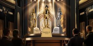 2025 Noble Awards Statuettes