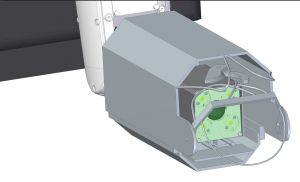 Sensor with optical shape and colour recognition