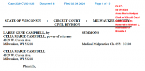 Campbell Lawsuit (Case No: CV001126)