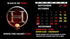 The Haunt Calendar