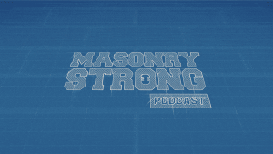 Animated MASONRY STRONG Podcast Intro