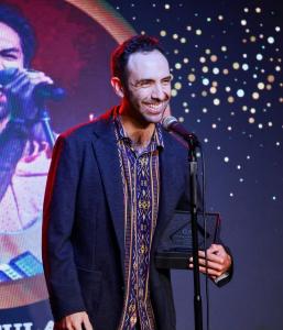 On October 12, Andrés Uribe Riaño was honored with an award from the International Music and Entertainment Awards (IME), founded by Julius Darrington