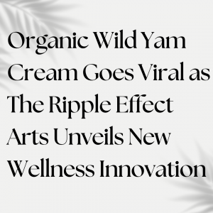 Organic Wild Yam Cream