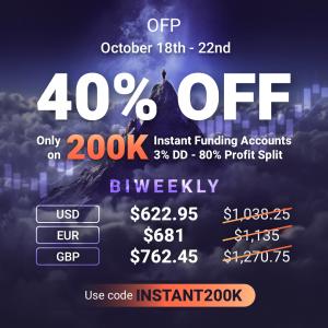 OFP funding 40% OFF Promotion