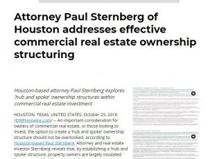 Paul Sternberg of Houston