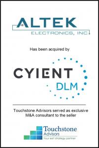 Tombstone-Altek-Cyient DLM