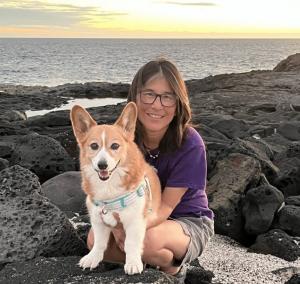 Dr. Shannon Nakaya at her pratice of in-home pet euthanasia in Kailua-Kona, HI and surrounding areas