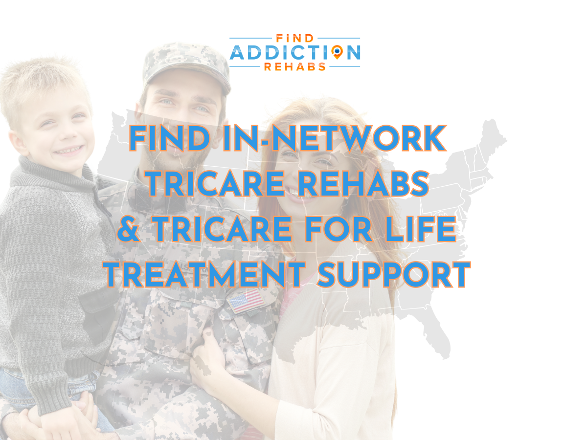 A happy military couple shows the concept of Find Addiction Rehabs offers placement support for those seeking TRICARE and TRICARE for Life rehab programs