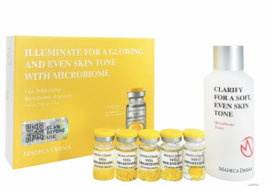  Vita Brightening Microbiome Ampoule & Toner Set