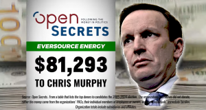 Affordability TV Ad Screenshot- Eversource Donations to Murphy