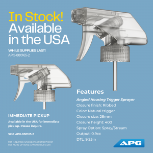 Angled Housing Trigger Sprayers Spec Sheet