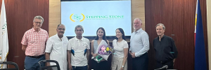 Awarding of CAC certificate to Stepping Stone Philippines