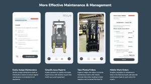 Easier, faster equipment maintenance on mobile devices