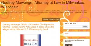 Blog of Godfrey Muwonge, Attorney in Wisconsin