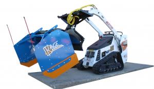 Mini Track Loader Snow Plow