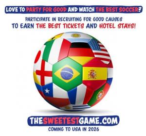 Love to Experience The World Cup in LA and USA? Join The Club www.TheSweetestGame.com