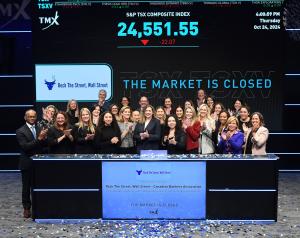 RTSWS Closes the Market at Toronto Stock Exchange with Leaders, Supporters and Students