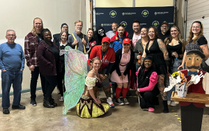 Northern Virginia Food Rescue's Annual Fundraiser Hunger Is Scary Group Photo