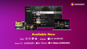 Amasian TV now available