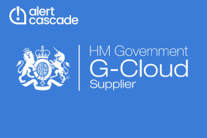 Alert Cascade is a G-Cloud 14 approved supplier