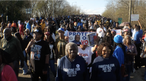 Alice Moore and Denise Holt March On Pettus Bridge 2024