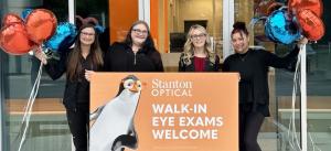 Stanton Optical Lexington Staff Celebrating Grand Opening Ceremony