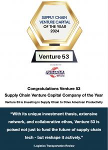 Award winning Venture 53 and its network of heavy hitting supply chain partners know drone delivery is coming.  They believe DEXA is the company to bring it to scale.