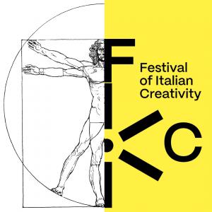 Logo for the Festival of Italian Creativity